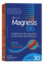 MAGNESIS B6 Magnésio e Vitamina B6 30 CÁPSULAS
