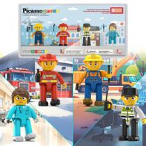 Magnetic Tiles Action Figures PicassoTiles City Characters Magnetic Tiles Action Figures PicassoTiles City Characters