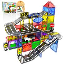 Magnetic Tiles Road Set Goodtiles Preschool Montessori 3+ Years