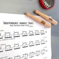 Magnéticos ímã de geladeira e metal Meinl SB513 Drumstick Magnet par em formato de baqueta Magnéticos ímã de geladeira e metal Meinl SB513 Drumstick Magnet par em formato de baqueta