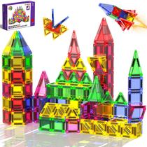 Magneverse 100 Peças Mini Blocos Magnéticos - Blocos Magnéticos de Viagem, Brinquedo Magnético Micro para Crianças a partir de 3 anos, Kit Educacional STEM de Construção, Presente de Natal e Aniversário para Meninos e Meninas Magneverse 100 Peças Mini Blocos Magnéticos - Blocos Magnéticos de Viagem, Brinquedo Magnético Micro para Crianças a partir de 3 anos, Kit Educacional STEM de Construção, Presente de Natal e Aniversário para Meninos e Meninas
