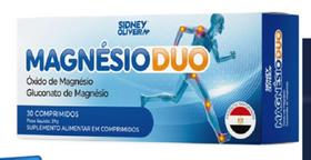 Magnsio duo 30 comprimidos importado sidney oliveira