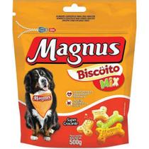 Magnus biscoito cães mix 500g - un - ADIMAX PET
