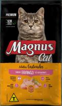 Magnus Cat Gatos Adultos Castrados Frango Só Recheados 20Kg