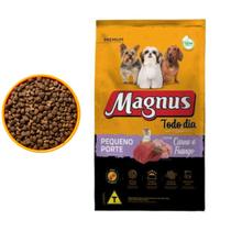 Magnus Todo Dia Cães Adultos Pequeno Porte Carne Frango 15kg