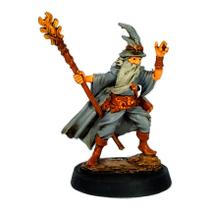 Mago Humano - Bergeron - Miniatura pintada - RPG Mago Humano - Bergeron - Miniatura pintada - RPG