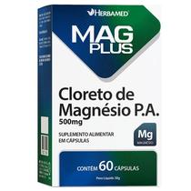 Magplus cloreto 60 cápsulas