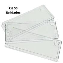 Magus Régua Divisória P Gaveteiro Organizador Multiuso Cor Transparente Kit Com 50unidades RGA1 Magus Régua Divisória P Gaveteiro Organizador Multiuso Cor Transparente Kit Com 50unidades RGA1