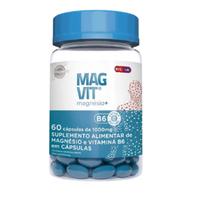 Magvit Magnésio + Vit B6 ( Kit 4x60 Cápsulas) Soft Gel