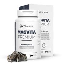 Magvita Premium Puro Magnésio 350mg 90 Cápsulas - Vitascience