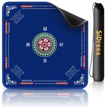 Mahjong Mat SideReea com redução de ruído antiderrapante 82,3 x 82,3 cm