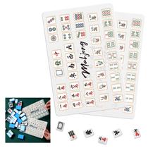 Mahjong Tile Mixer Shuffler Seenelling 4 peças de plástico transparente