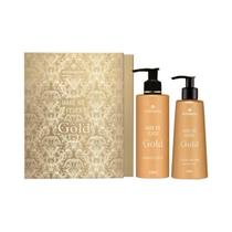 Mahogany kit make me fever gold sabonete liquido 250ml e hidratante 200ml