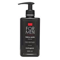 Mahogany Sabonete Tripla Ação For Men 300ml