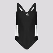 Maiô Adidas 3 Listras Juvenil Preto