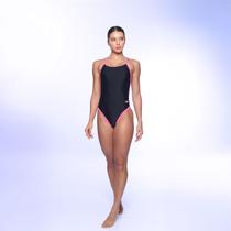 Maiô Adulto New Cross Média Recorte Speedo - ROSA PRETO P Maiô Adulto New Cross Média Recorte Speedo - ROSA PRETO P