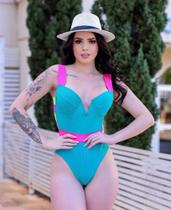 Maiô Aro V neon Maiô Aro V neon