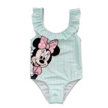 Maio azul babado minnie 6-12M basic +