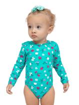Maiô Baby Manga Longa Proteção Solar UV 50+ Maiô Baby Manga Longa Proteção Solar UV 50+