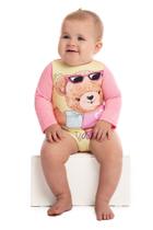 Maiô Baby Roupa de Praia Com Proteção Solar FPS50+ Feminino Bebê Ursa 6710 Maiô Baby Roupa de Praia Com Proteção Solar FPS50+ Feminino Bebê Ursa 6710