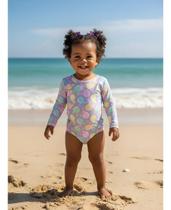 Maiô Baleias Tina Candy Siri Kids