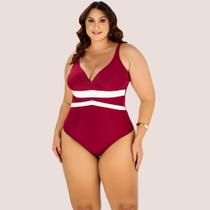 Maiô Banho de Mar Zero Barriga Alta Compressão Plus Size Maiô Banho de Mar Zero Barriga Alta Compressão Plus Size