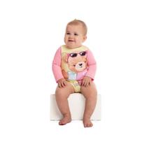 Maiô Bebê Lycra Proteção Uv 50 Ref 6710 Tamanho:PCor:Rosa-chiclete