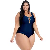 Maio Body Acinturado Plus Size Modela Cintura Liso Casual