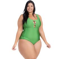 Maio Body Acinturado Plus Size Modela Cintura Liso Casual