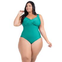 Maio Body Acinturado Plus Size Modela Cintura Liso Casual