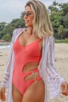 MAIÔ Body COM RECORTES E TRABALHADO EM ARGOLAS LATERAIS