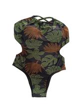 Maiô body cropped engana mamãe bojo embutido P ao 54