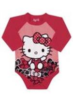 Maiô Body Manga Longa Hello Kitty Proteção UV 50+ Marlan Maiô Body Manga Longa Hello Kitty Proteção UV 50+ Marlan