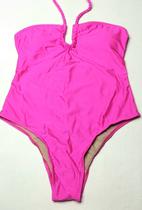 Maiô body sem alça decote gota alças trançadas c bojo