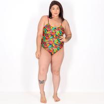 Maiô Body Tradicional com Alças Finas Reguláveis Malawi