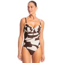MAIO CACAU CORSET MARROM Cor:Marrom Tamanho:P