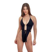 Maiô Cavado Fio Dental Duplo De Amarrar