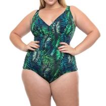 Maiô Classic Liso Zero Barriga Dilady - Banho De Mar