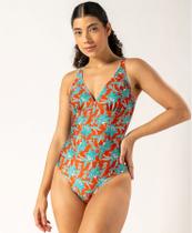 Maiô Clássico Decote V Lótus