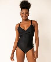 Maiô Clássico Transpassado Liso Maiô Clássico Transpassado Liso