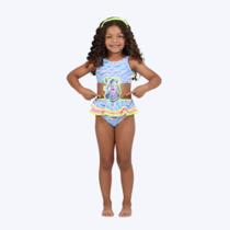 Maiô Collant Zebra Infantil Feminino Moda Praia Siri Kids 40048 Maiô Collant Zebra Infantil Feminino Moda Praia Siri Kids 40048