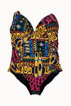 Maiô Com Bojo Plus Estampado Banho de Mar Ref. 06175400617519