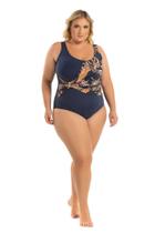 Maiô com jóia frontal Maiô com jóia frontal