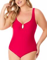 Maiô Control Marcyn 678.7312 Feminino Mambo Fivela Microfibra T. 46/50