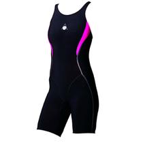 Maiô de Compressão Aquasphere Energize Kneeskin Dynamix Hidrofóbico para Competição Feminina