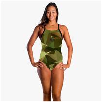 Maiô de Natação Adulto Turbo Exército DboaSwim