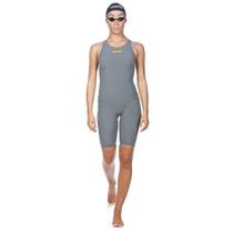 Maiô De Natação Feminino R-EVO ONE Powerskin Short Leg Aberto Arena