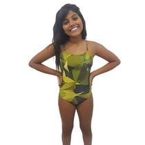 Maiô de Natação Infantil Exército DboaSwim