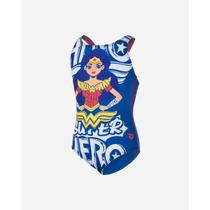 Maio De Natação Junior Super Hero Mulher Maravilha Arena