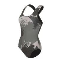 Maiô de Natação Speedo Camouflage Militar Adulto - Preto+Cinza